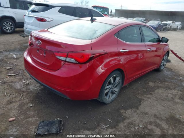 KMHDH4AE3FU393694 Hyundai Elantra Limited