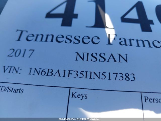 1N6BA1F35HN517383 Nissan Titan Xd Sv Diesel