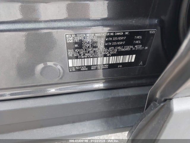 Toyota Rav4 Xle 2022 2T3W1RFV3NC209767 Image 9