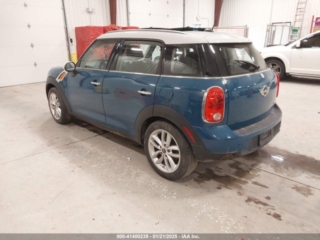 2012 MINI COOPER COUNTRYMAN WMWZB3C55CWM02864 Photo 2
