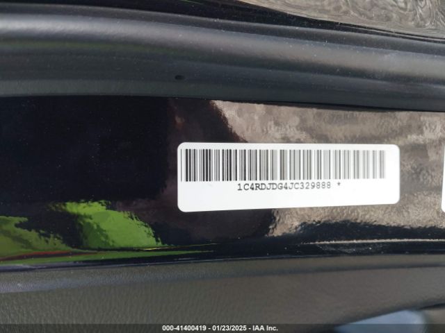 1C4RDJDG4JC329888 Dodge Durango Gt Awd