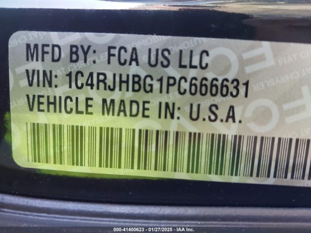 2023 JEEP GRAND CHEROKEE 1C4RJHBG1PC666631 Photo 8