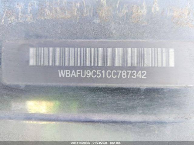 2012 BMW 550I WBAFU9C51CC787342 Photo 8