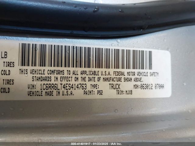 1C6RR6LT4ES414763 RAM 1500 Lone Star