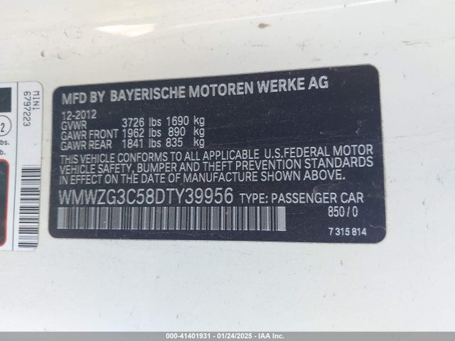 2013 MINI CLUBMAN WMWZG3C58DTY39956 Photo 8