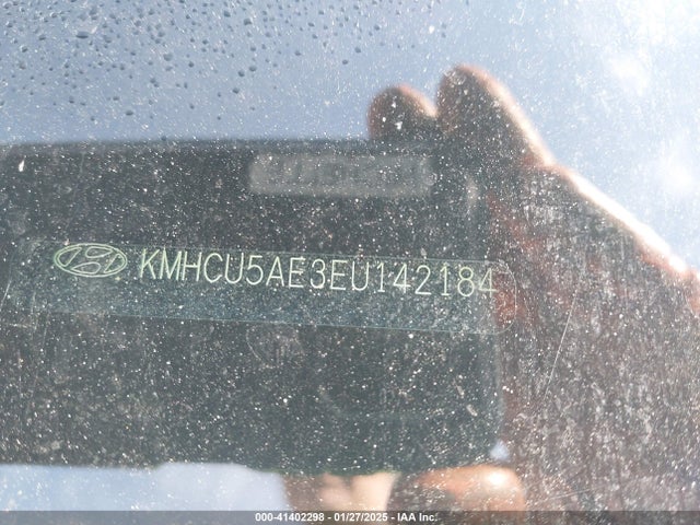 KMHCU5AE3EU142184 Hyundai ACCENT SE