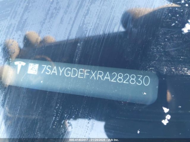 2024 TESLA MODEL Y 7SAYGDEFXRA282830 Photo 8