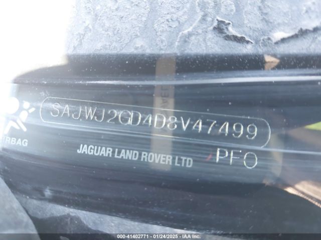 2013 JAGUAR XJ SAJWJ2GD4D8V47499 Photo 8