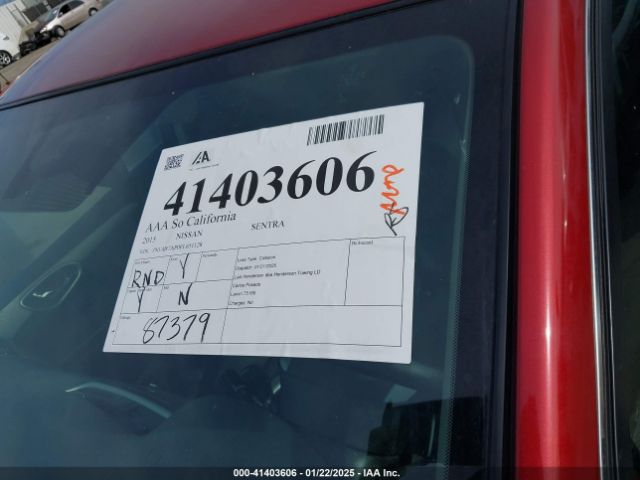 3N1AB7AP0FL651128 Nissan Sentra Fe+ S/s/sl/sr/sv