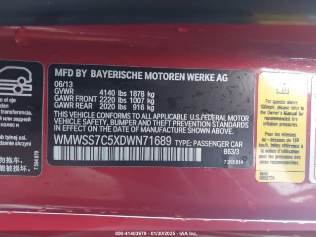 2013 MINI PACEMAN WMWSS7C5XDWN71689 Photo 8