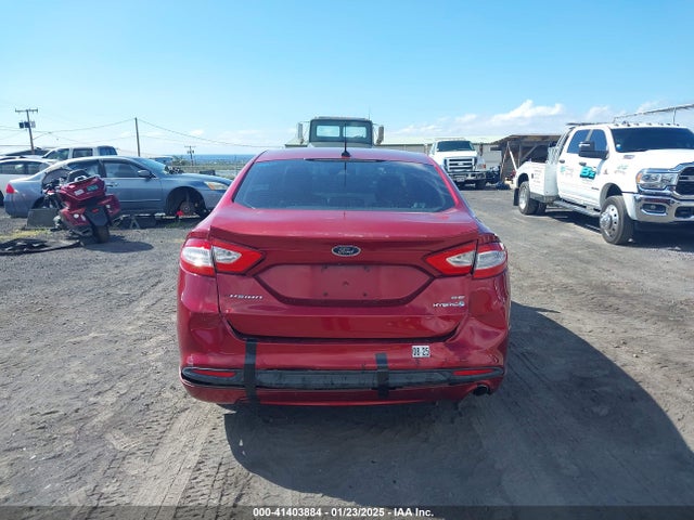 Ford Fusion Hybrid Se 2014 3FA6P0LU5ER135525 Image 16
