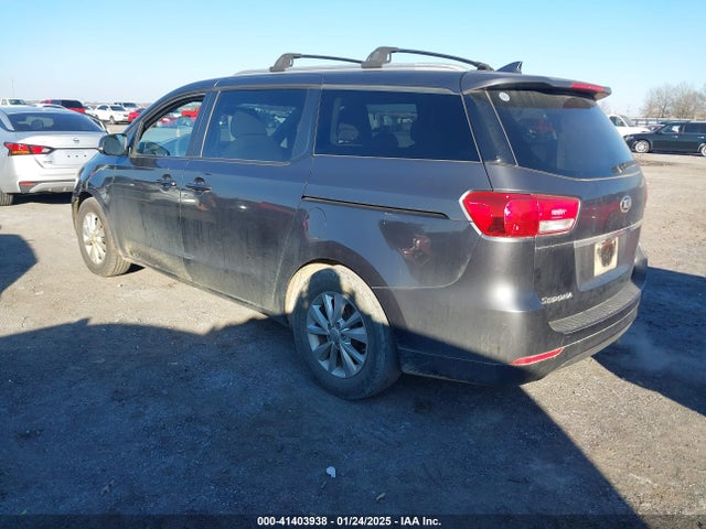 KIA SEDONA LX 2016 KNDMB5C1XG6186490 Image 3