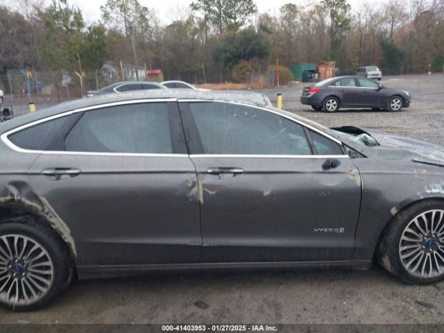 3FA6P0RU9HR107965 Ford Fusion Hybrid Titanium