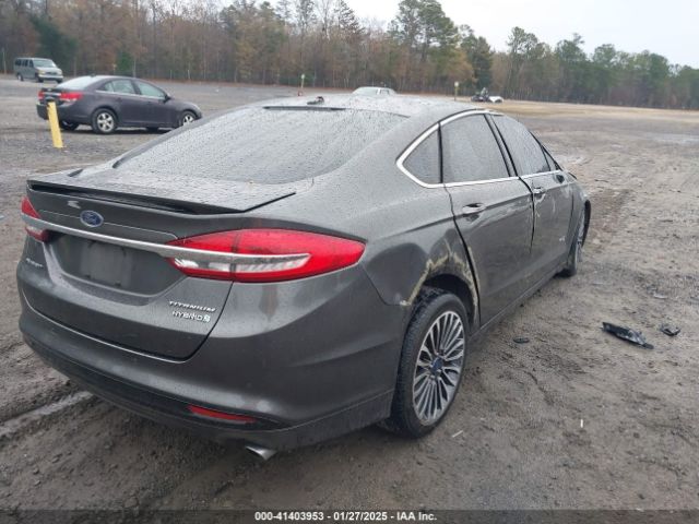 3FA6P0RU9HR107965 Ford Fusion Hybrid Titanium