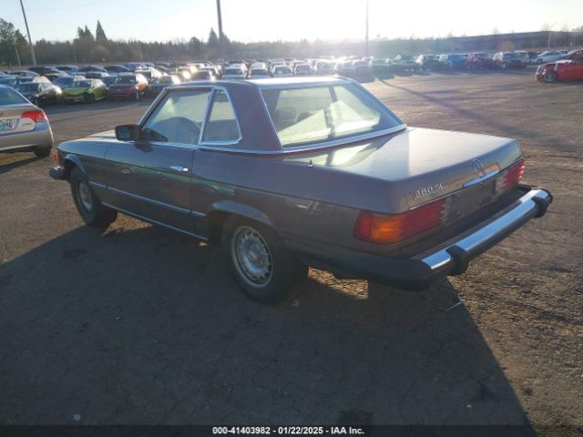 1981 MERCEDES-BENZ 380 WDBBA45A9BB002673 Photo 2