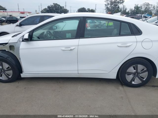 KMHC65LC1KU145179 Hyundai Ioniq Hybrid Blue