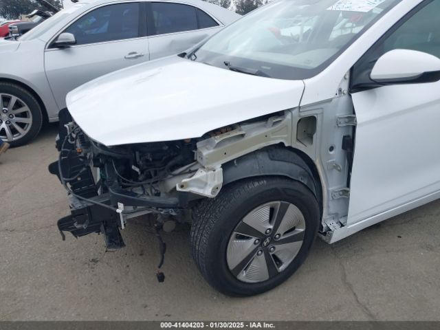 KMHC65LC1KU145179 Hyundai Ioniq Hybrid Blue