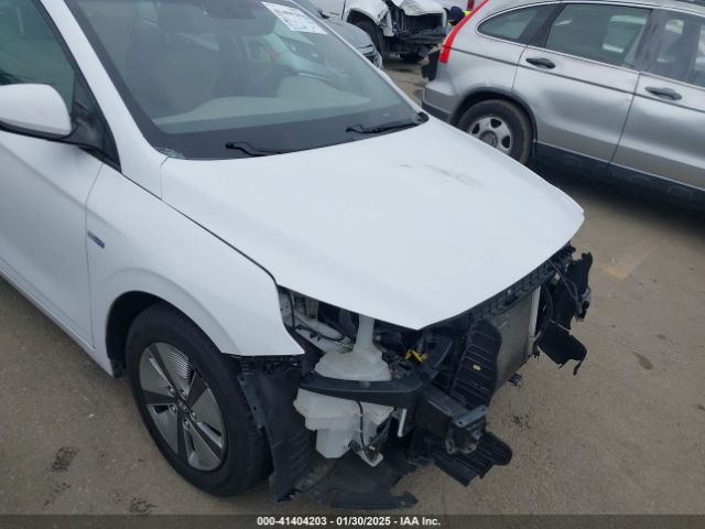 KMHC65LC1KU145179 Hyundai Ioniq Hybrid Blue