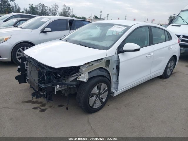 KMHC65LC1KU145179 Hyundai Ioniq Hybrid Blue