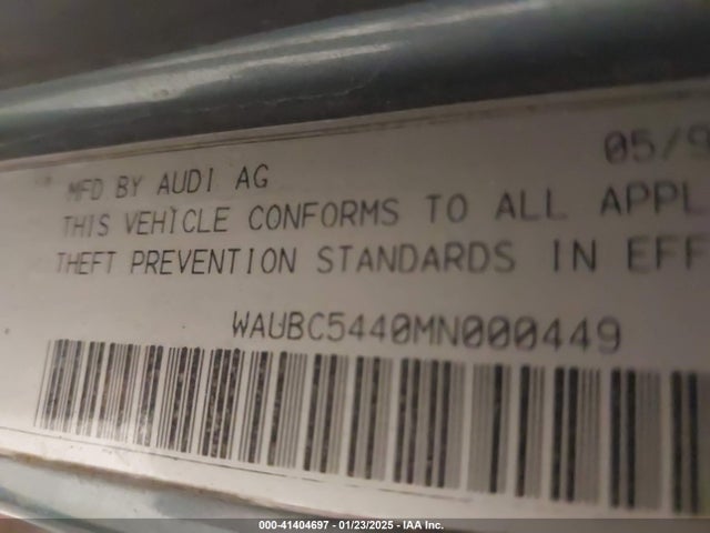 1991 AUDI 100 WAUBC5440MN000449 Photo 8