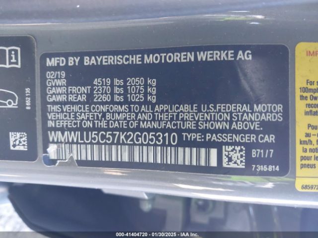 2019 MINI CLUBMAN WMWLU5C57K2G05310 Photo 8