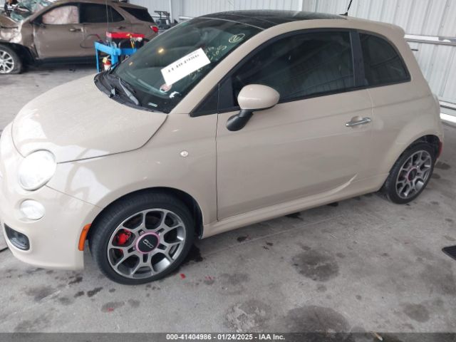 2012 FIAT 500 3C3CFFBR1CT110349 Photo 1
