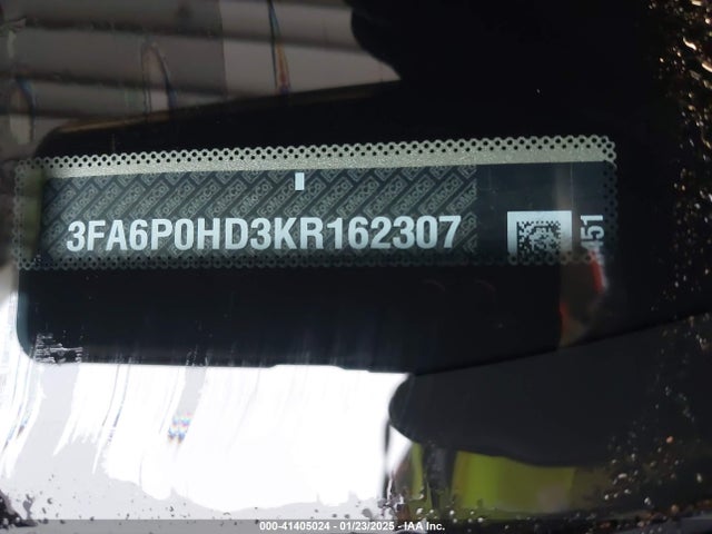Ford FUSION SE 2019 3FA6P0HD3KR162307 Image 9