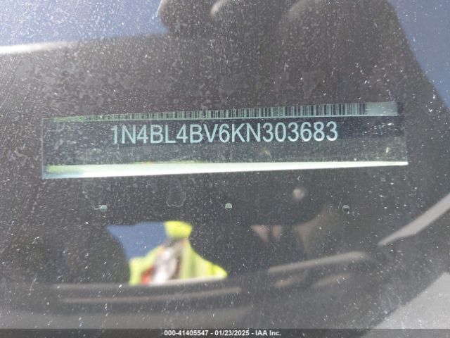 1N4BL4BV6KN303683 Nissan Altima 2.5 S