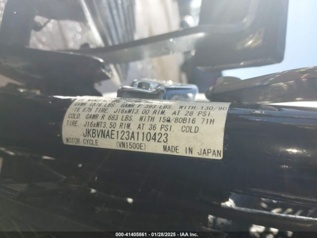 2003 KAWASAKI VN1500 JKBVNAE123A110423 Photo 9