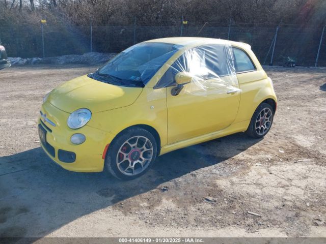 2013 FIAT 500 3C3CFFBR9DT618697 Photo 1