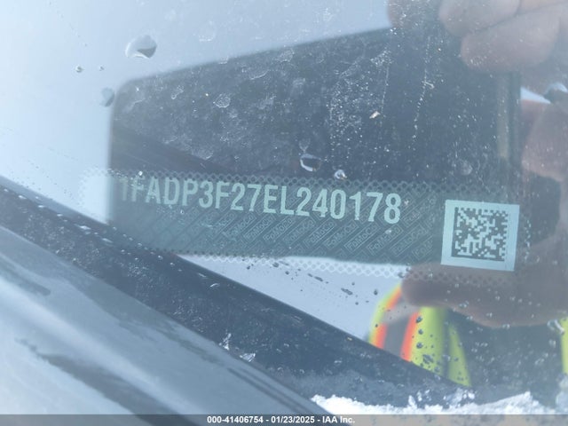 Ford FOCUS SE 2014 1FADP3F27EL240178 Image 9