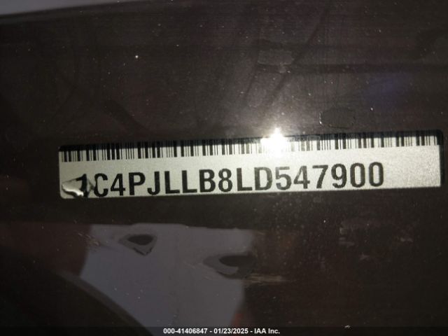 1C4PJLLB8LD547900 Jeep Cherokee Latitude Plus Fwd