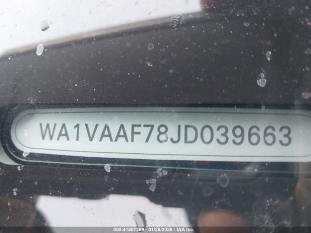 WA1VAAF78JD039663 Audi Q7 3.0t Premium