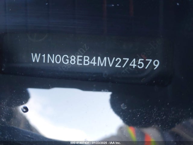 W1N0G8EB4MV274579 Mercedes-Benz Glc 300 4matic Suv