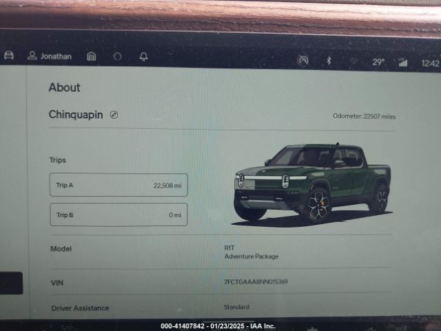 2022 RIVIAN R1T 7FCTGAAA8NN015369 Photo 6