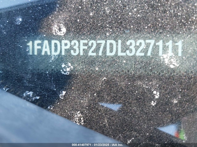 2013 Ford Focus Se მანქანა იყიდება აუქციონზე, vin: 1FADP3F27DL327111, აუქციონის ნომერი: 41407971