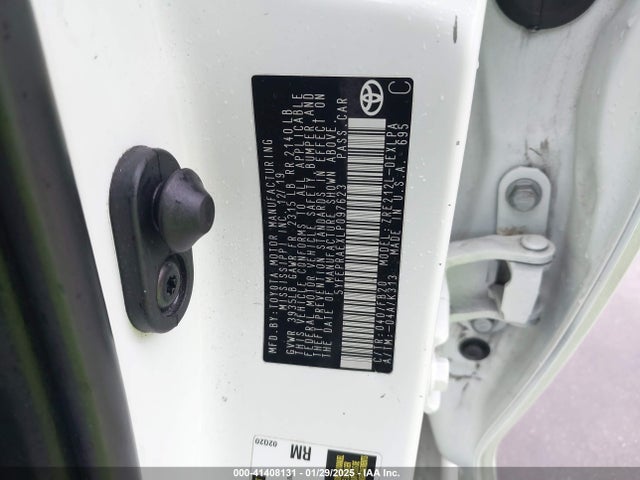 Toyota COROLLA LE 2020 5YFEPRAEXLP097623 Image 9