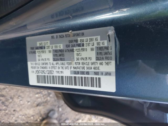 JM3KFADM9J1328501 Mazda Cx-5 Grand Touring