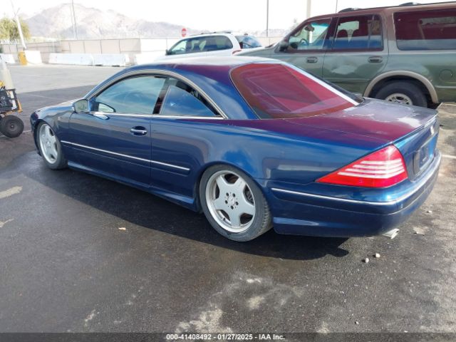 2002 MERCEDES-BENZ CL 500 WDBPJ75J82A029649 Photo 2