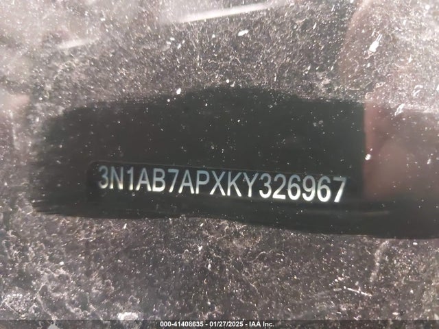 Nissan SENTRA SV 2019 3N1AB7APXKY326967 Image 9
