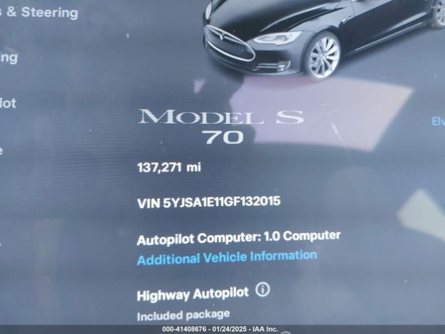 5YJSA1E11GF132015 Tesla Model S 60/70/75/85