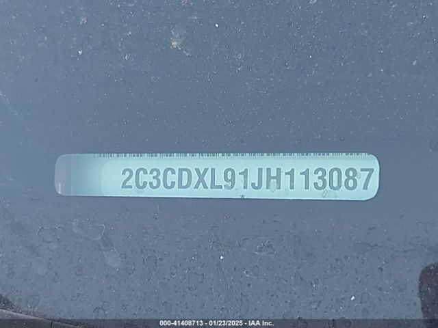 2C3CDXL91JH113087 Dodge Charger Srt Hellcat Rwd