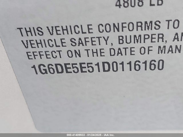 2013 CADILLAC CTS 1G6DE5E51D0116160 Photo 8