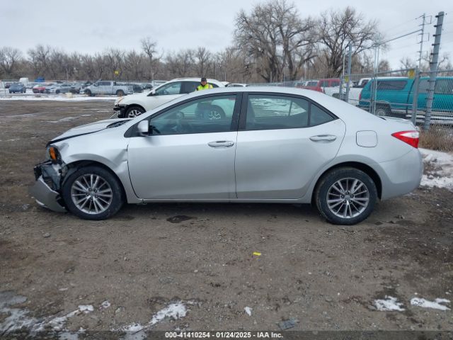 2T1BURHE1FC412332 Toyota Corolla Le Premium