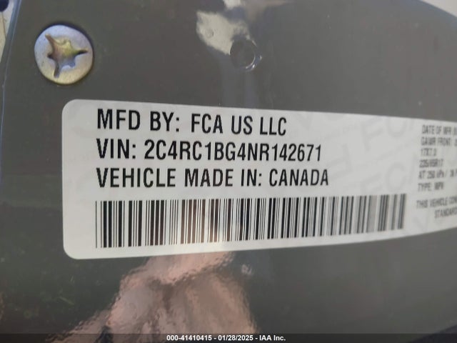 Chrysler Pacifica Touring L 2022 2C4RC1BG4NR142671 Image 9