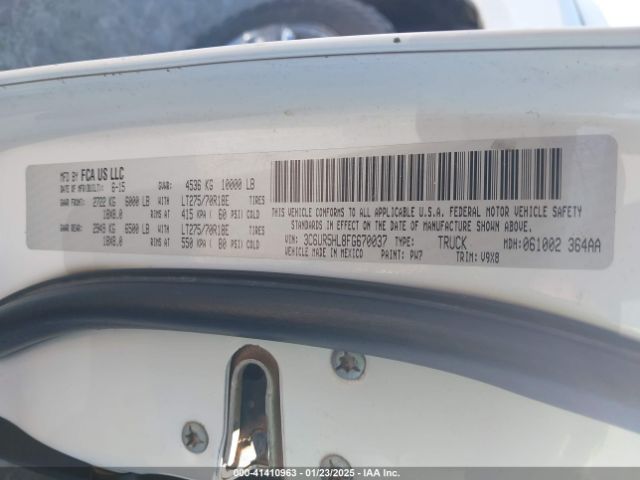 3C6UR5HL8FG670037 RAM 2500 Tradesman