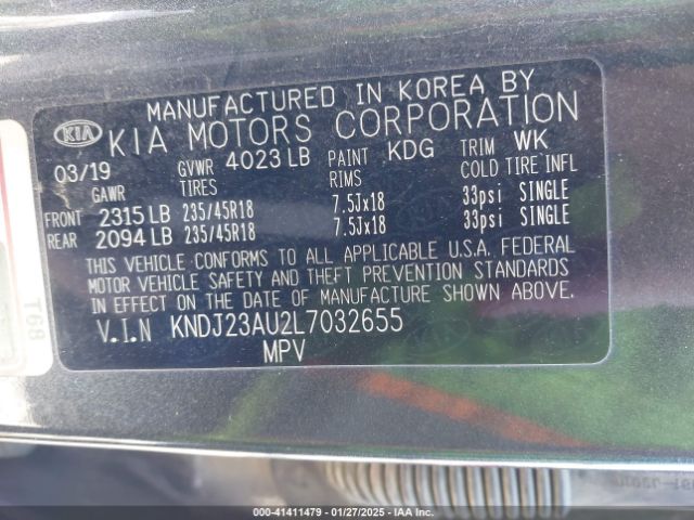 KNDJ23AU2L7032655 KIA Soul X-line