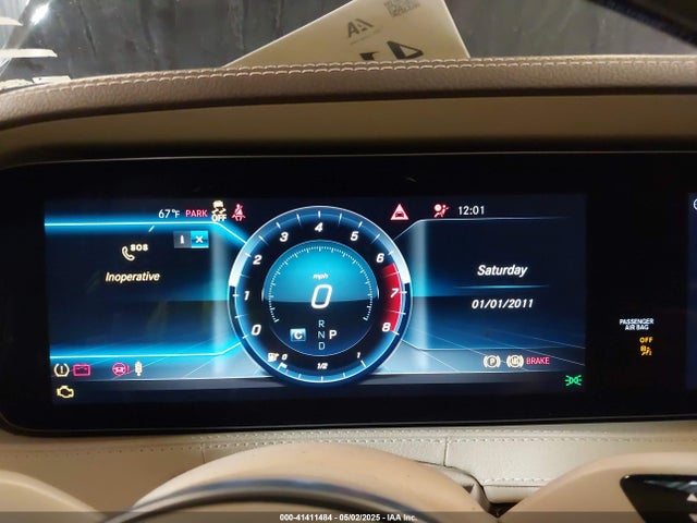 41411484 :رقم المزاد ، WDDUG6GB1JA353145 vin ، 2018 Mercedes-benz S 450 4matic مزاد بيع
