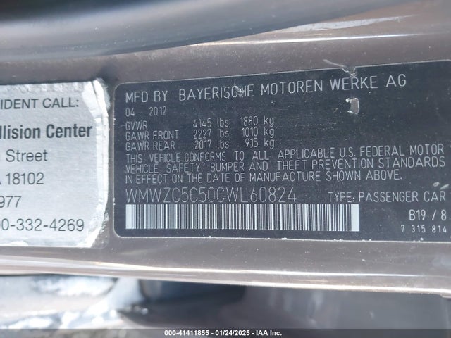 2012 MINI COOPER S COUNTRYMAN WMWZC5C50CWL60824 Photo 8