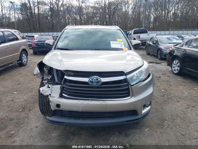 5TDDCRFH0GS019231 Toyota Highlander Hybrid Limited Platinum V6